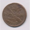 Suède - 1 Ore 1760 - Adolphe Frédéric - cuivre - TB