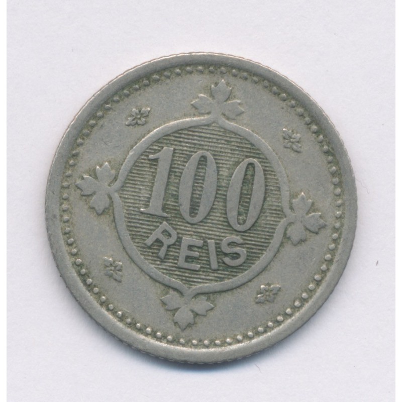 Portugal - 100 Reis 1900 - supra-nickel - TTB