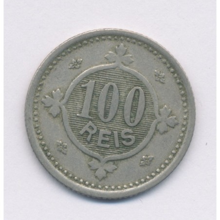 Portugal - 100 Reis 1900 - supra-nickel - TTB