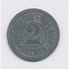 Allemagne - 2 Mark - Ville de Dulmen - Jeton de prison - 1914-1924 - TTB