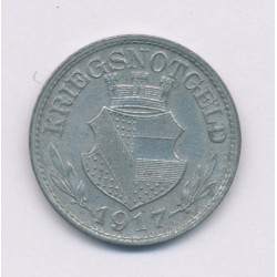 Allemagne - 10 Pfennig 1917 - Ville de Pforzheim - Notgeld - zinc - TTB 2