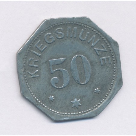Allemagne - 50 Pfennig 1917 - Alzey - TTB+