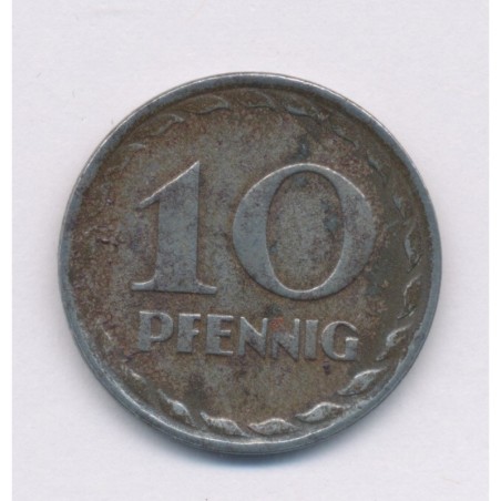 Allemagne - 10 Pfennig 1919 - Mannheim - fer - TTB
