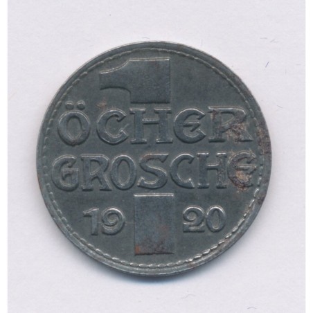 Allemagne - 1 Ocher groschen 1920 - Aix la chapelle - fer - TTB+