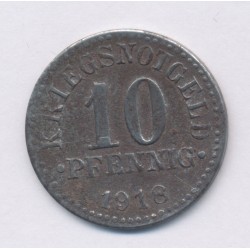 Allemagne - 10 Pfennig 1918 - Notgeld - TTB