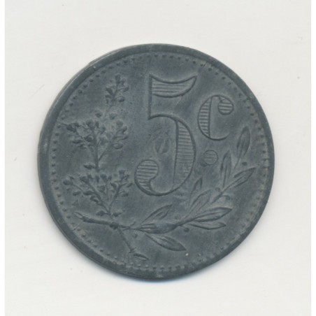 Algérie - 5 centimes 1917 - TTB