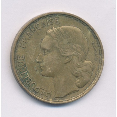 50 Francs Guiraud - 1958 - TB/TB+