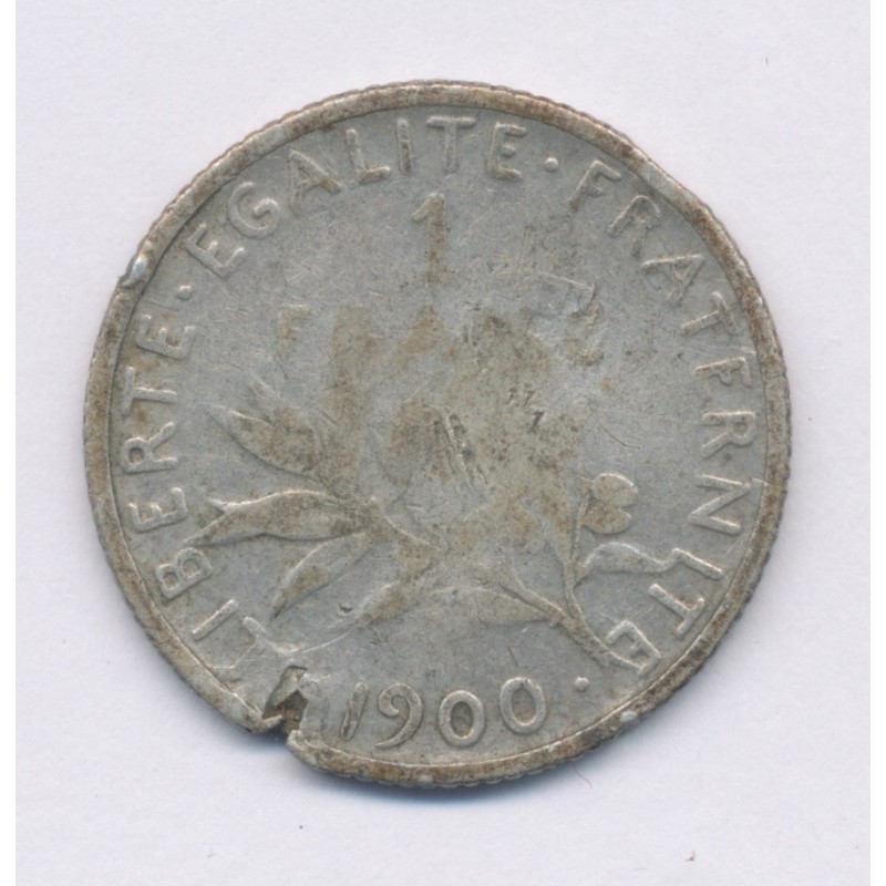 1 Franc Semeuse - 1900 - argent - B