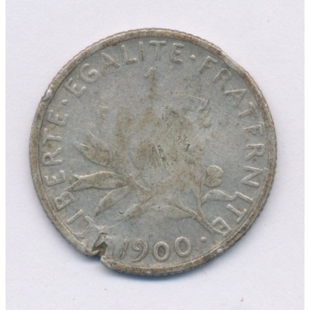 1 Franc Semeuse - 1900 - argent - B