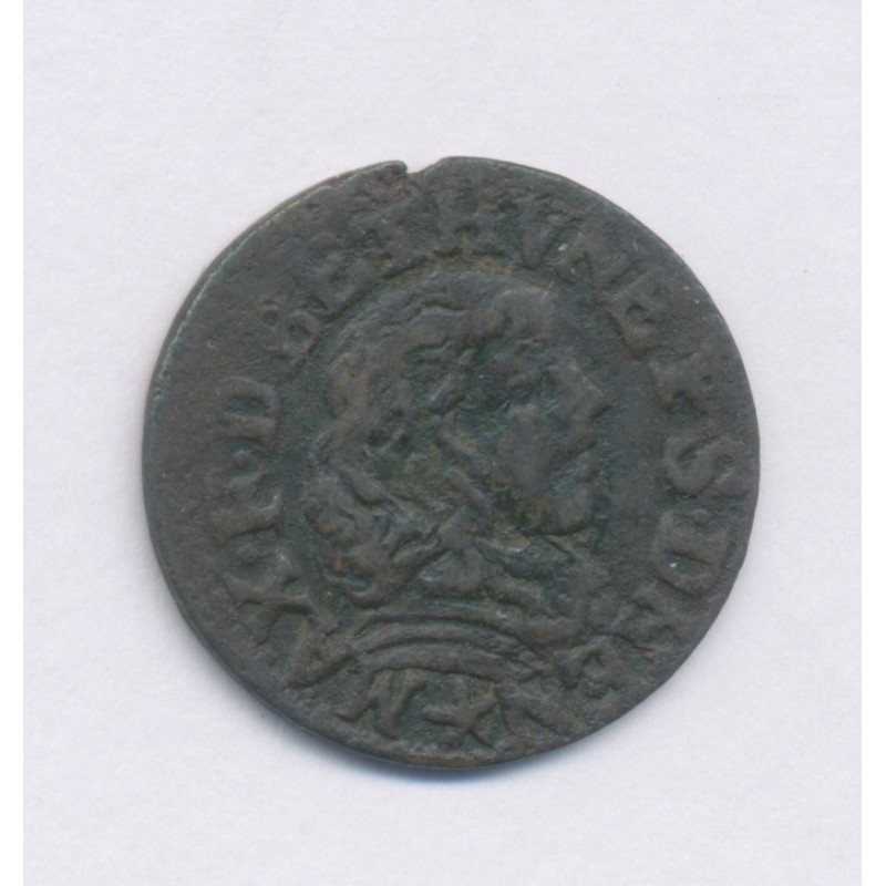 Maximilien III - Double tournoi 1642 H - Berry - TB+