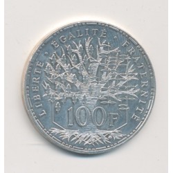 100 Francs Panthéon - 1987 - argent 2