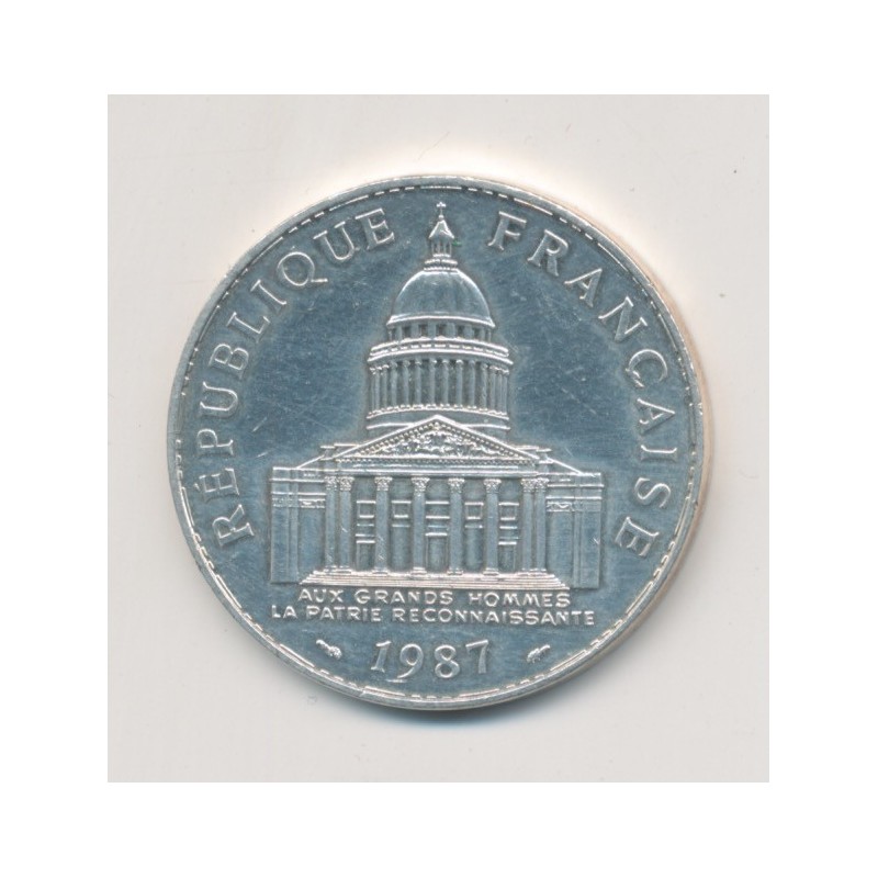 100 Francs Panthéon - 1987 - argent