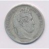 5 Francs Louis philippe I - 1831 M Toulouse - Tranche en Relief - B/TB