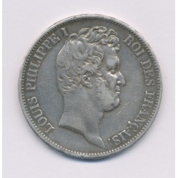 5 Francs Louis philippe I - 1831 A Paris - Tranche en relief - TB/TB+