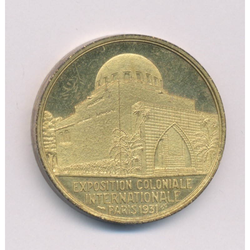Médaille - Exposition coloniale internationale Paris - 1931 - Palestine - SUP