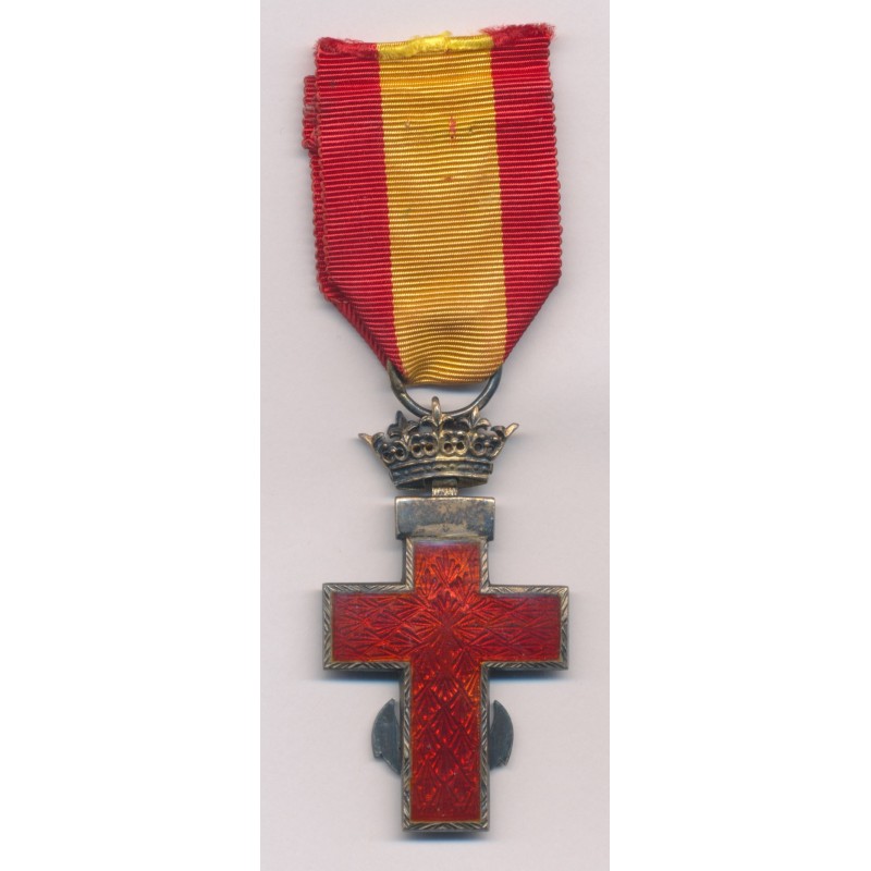 Espagne - Mérite naval - ordonnance