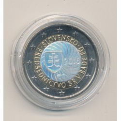 2€ Slovaquie 2016 - Présidence Slovaque à l'UE - version hologramme