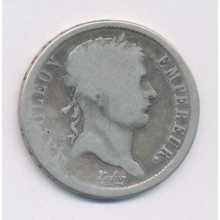 Napoléon empereur - 2 Francs - 1808 A Paris - B/TB