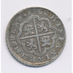 Espagne - 2 Reales 1736 - argent - TTB+