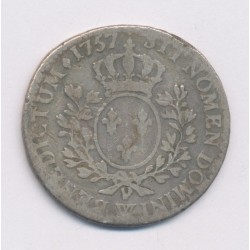 Louis XV - 1/2 écu au bandeau - 1757 W Lille - B 2