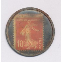 Timbre-monnaie - Agglomérés Rénaux - 10 centimes - TB/TTB 2