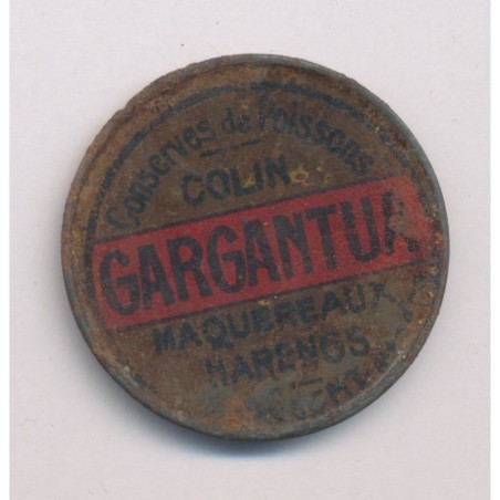 Timbre-monnaie - Gargantua - 10 centimes - TB/TB+