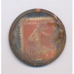 Timbre-monnaie - Gargantua - 10 centimes - TB/TB+ 2