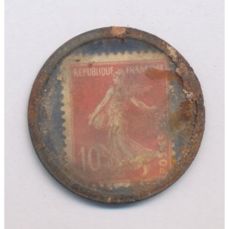Timbre-monnaie - Gargantua - 10 centimes - TB/TB+