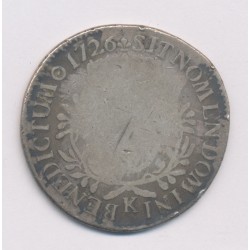 Louis XV - Écu aux branches d'olivier - 1726 K Bordeaux - B 2