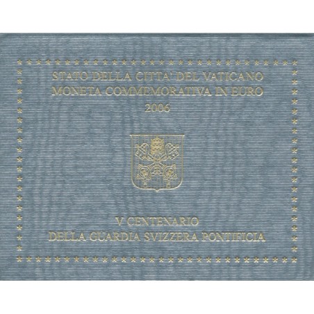 Vatican - 2 Euro - 2006 - Garde suisse