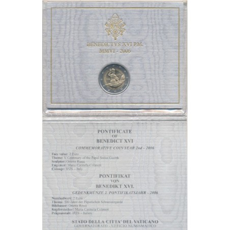 Vatican - 2 Euro - 2006 - Garde suisse