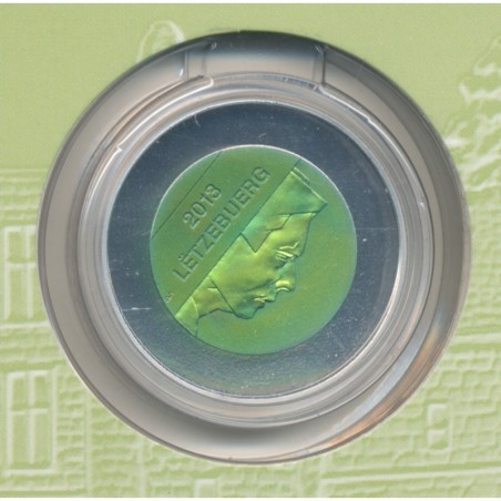 Luxembourg - 5 Euro 2013 - Chateau de Beaufort - bi-métallique
