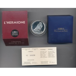 10 Euro 2012 - L'Hermione - argent BE 2