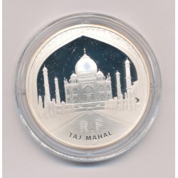 10 Euro 2010 - Taj Mahal - argent BE