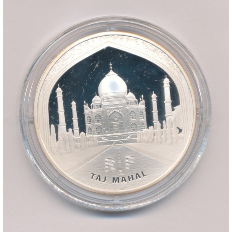 10 Euro 2010 - Taj Mahal - argent BE