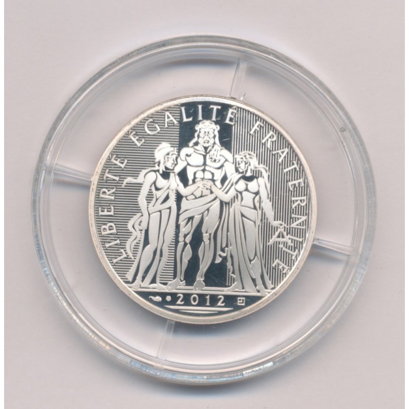 10 Euro Hercule - 2012 - argent Belle épreuve