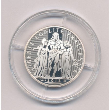 10 Euro Hercule - 2012 - argent Belle épreuve