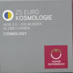 Autriche - 25 Euro 2015 - Kosmologie - bi-métallique 2