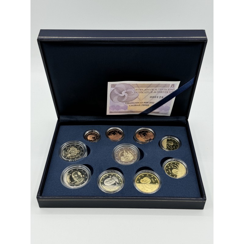 Espagne - Coffret Belle épreuve - 2012