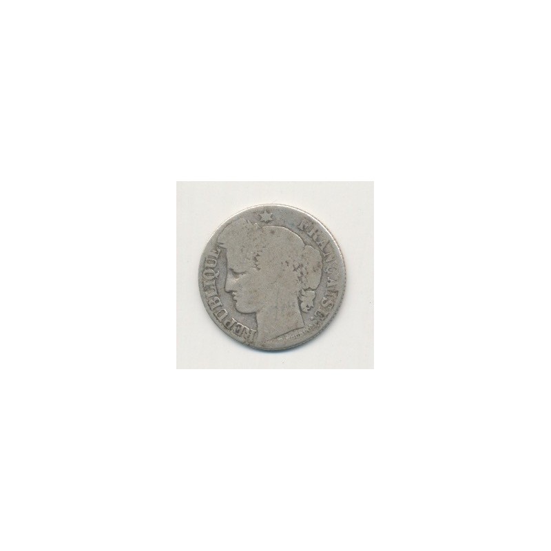 50 centimes Cérès - 1873 K Bordeaux