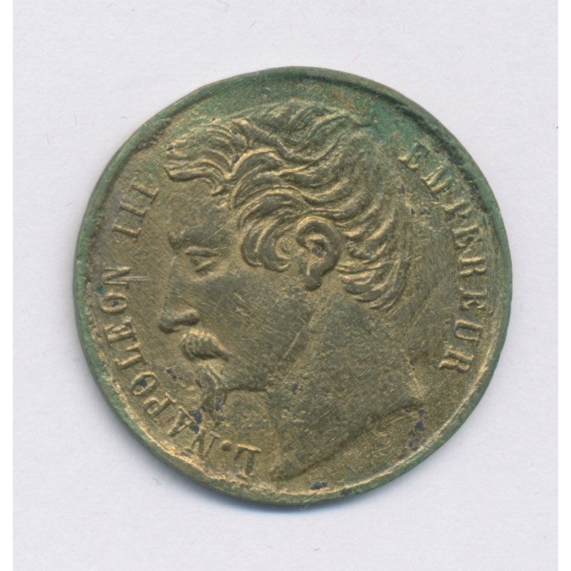 Médaille - Honneur aux pacificateurs de Lorient - 1856 - Napoléon III - 24mm