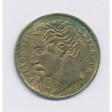 Médaille - Honneur aux pacificateurs de Lorient - 1856 - Napoléon III - 24mm