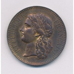 Médaille - Exposition universelle - Paris 1878 - administration des monnaies et médailles - cuivre - 31mm - SUP+