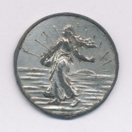 Médaille - Semeuse et Marianne - 26mm 