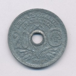 20 Centimes Lindauer - 1946 B - zinc - TB+