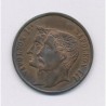 Médaille - 2e Fête impériale - Napoléon 1er et III - 1854 - cuivre - 23,5mm - TTB+