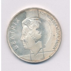 Hollande - 10 Gulden 1994 - 50e anniversaire traité du Bénélux - argent 15g - TTB+
