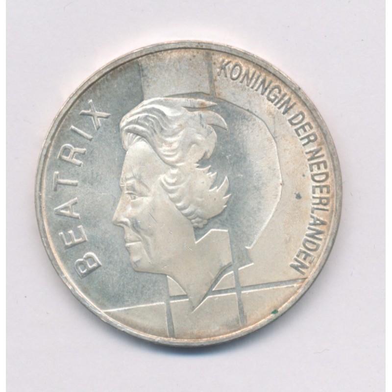Hollande - 10 Gulden 1994 - 50e anniversaire traité du Bénélux - argent 15g - TTB+