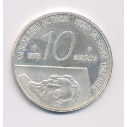 Hollande - 10 Gulden 1995 - 300 ans de la mort Hugo de Groot - argent 15g - SUP+