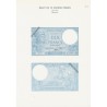 Planche - Billet 10 Francs Minerve Bleu - Type 1915 - AF4